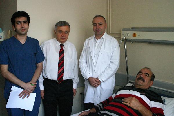Sırtındaki dev tümör çıkarıldı, sağlığına kavuştu