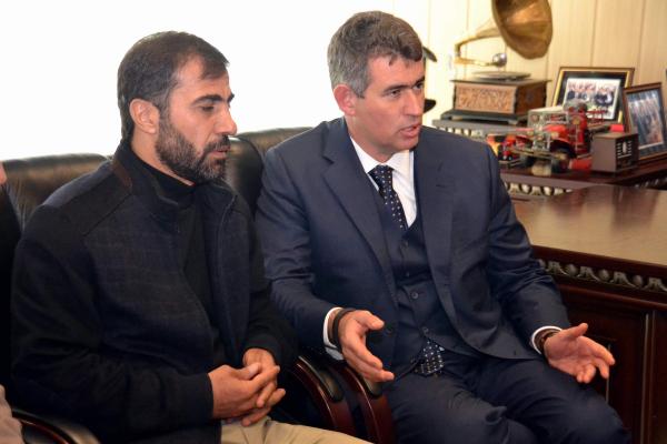 Feyzioğlu, öldürülen avukatın taziyesi için Siirt'e geldi