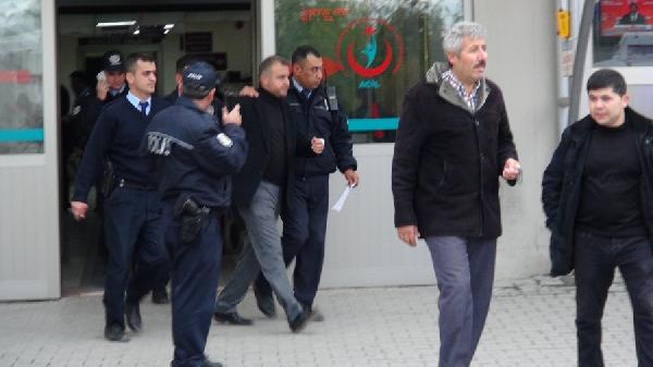 Başhekimi yaralayan polis tutuklandı