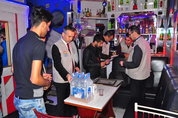Manisa'da sahte içki denetimi