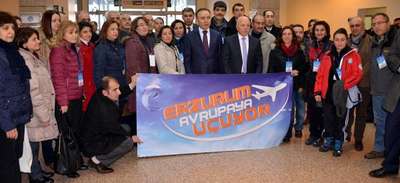 Erzurum'da Avrupa görmeyen öğretmen kalmayacak
