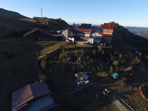 Kartalkaya Kayak Merkezi'nde yeni sezona hazırlık sürüyor