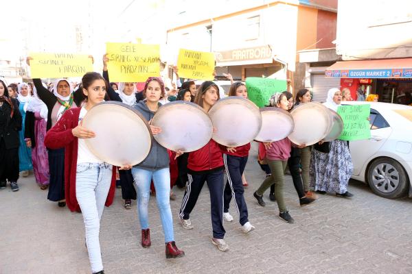 Bölgede Silvan protestoları