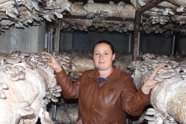 İki çocuk annesinden örnek mücadele