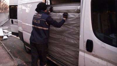 Aksaray'da 41 bin paket kaçak sigara ele geçirildi