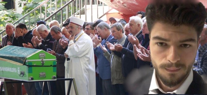 Almanya’da ölü bulunan genç toprağa verildi