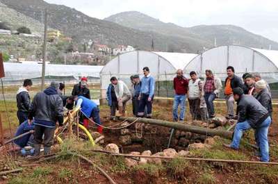 Cesedi kendisini atacağını söylediği kuyuda bulundu