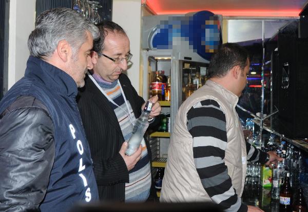 Eskişehir'de restoranlarda kaçak içki denetimi