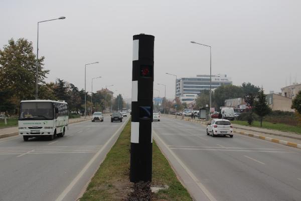 Edirne’de artık hız yapan yandı