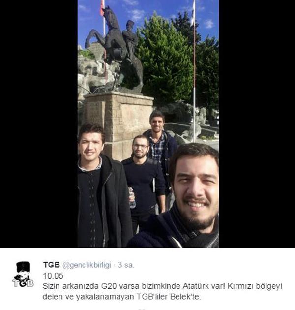 Kırmızı Bölge'ye giren 4 TGB'li gözaltında