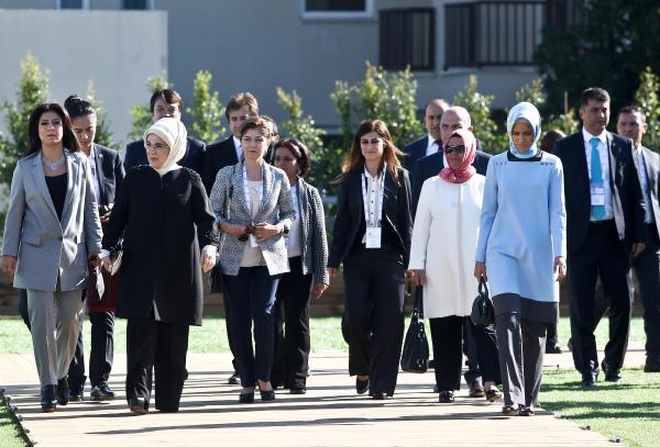 First Lady'ler Türk kahvesini öğrendi