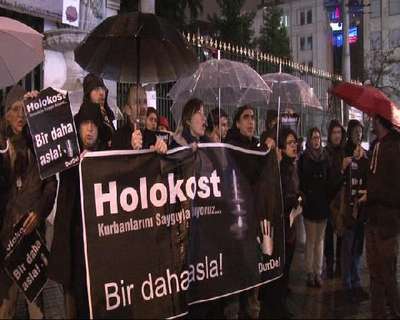 Holokost'un 70. yıldönümünde Yahudi soykırımı kurbanları anıldı