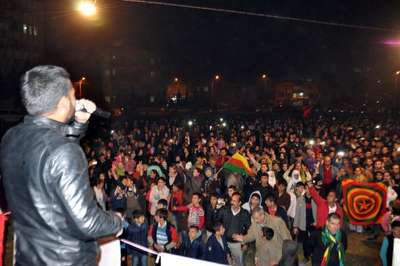 Adıyaman'da Kobani kutlaması