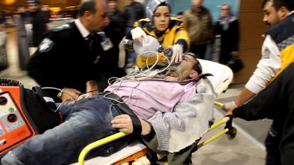 Kalp krizi geçirip bisikletten düştü, hastanede yaşama döndürüldü