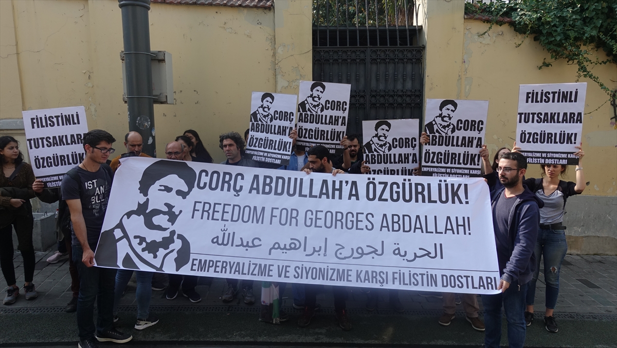 Fransa Başkonsolosluğu önünde basın açıklaması