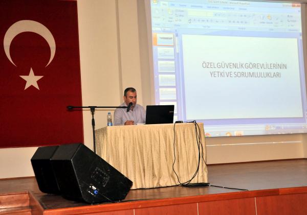 Özel güvenlik görevlilerine terör eğitimi