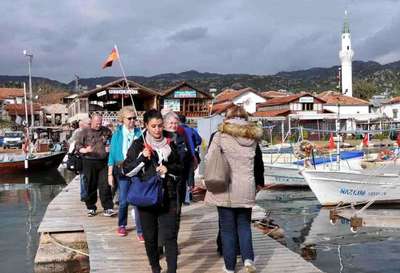 Demre'de dört mevsim turizm