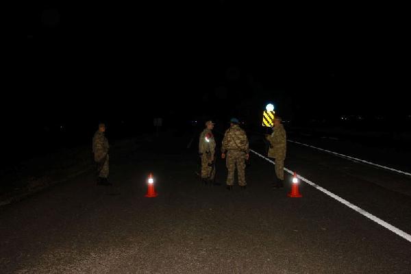Viranşehir'de yola döşenen bomba patlatıldı