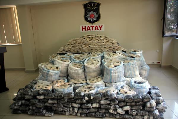 Hatay'da 11 milyon captagon hapı ele geçti, 4 kişi gözaltında