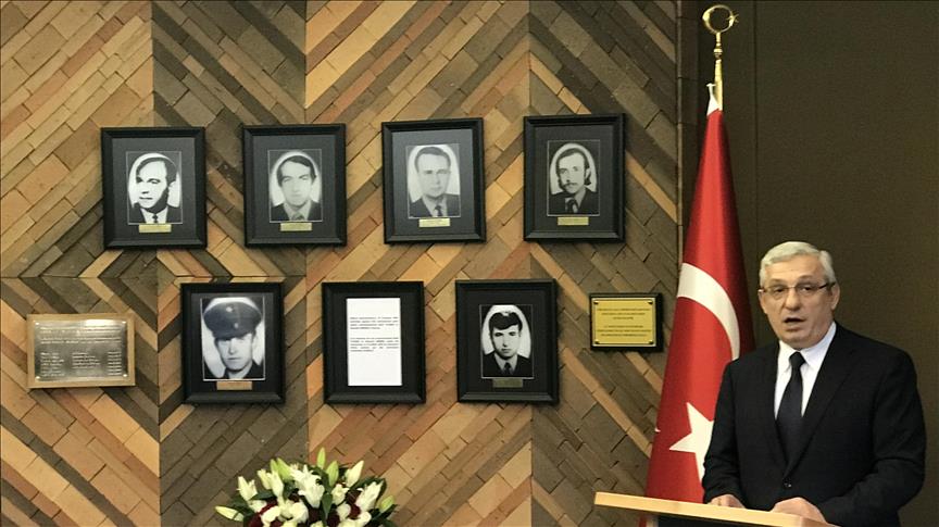 Şehit Büyükelçi İsmail Erez Paris’te anıldı