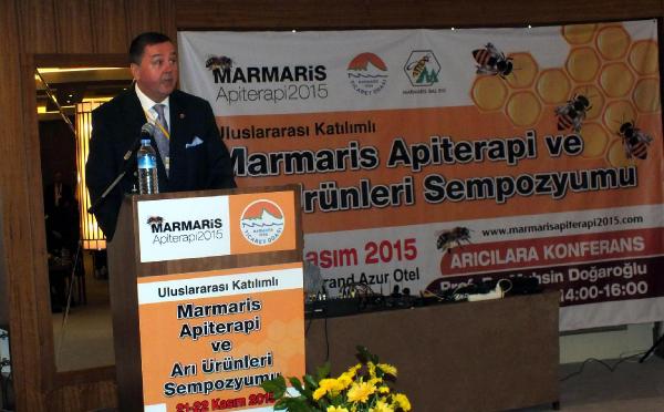 Uluslararası Apiterapi ve Arı Ürünleri Sempozyumu Marmaris'te başladı