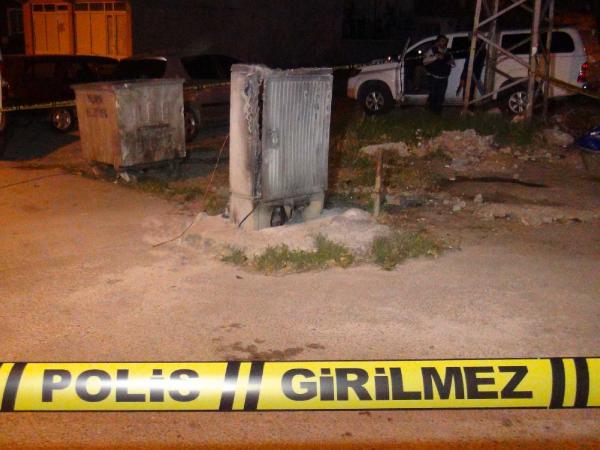 Trafoları molotof kokteyli atıp yaktılar