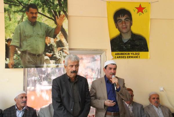 YPG'li için kurulan taziyenin son günü ölmediği haberi geldi