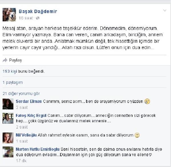 Öldürülen kadın doktorun kızından duygusal mesaj: İçimde bir yerler cayır cayır yanıyor
