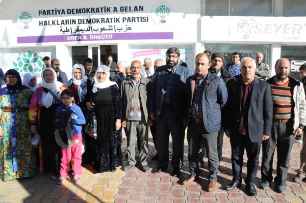 Şanlıurfa'da HDP ve DBP üyeleri Nusaybin’e gitti