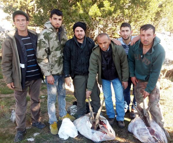 Akseki'de 2 kaçak avcıya 39 bin lira ceza