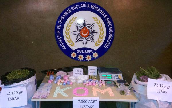 Şanlıurfa’da torbacı operasyonu 3 gözaltı