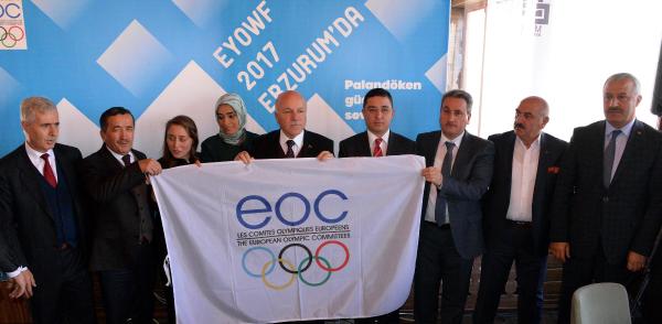 Erzurum'da Avrupa Gençlik Olimpik Kış Festivali heyecanı