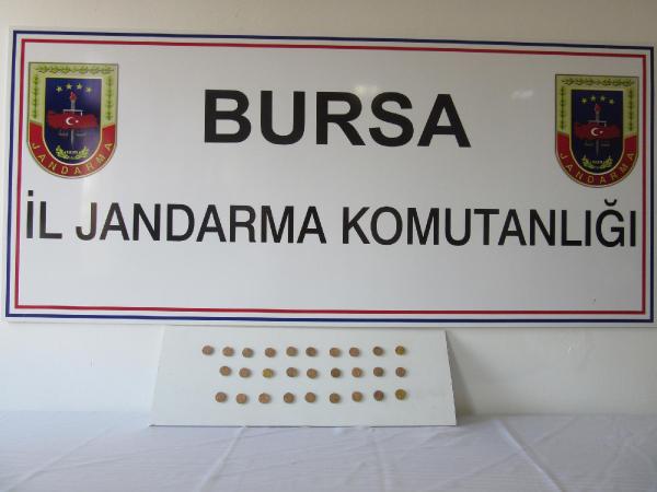 Bursa’da Roma Dönemi'ne ait 28 sikke ele geçirildi