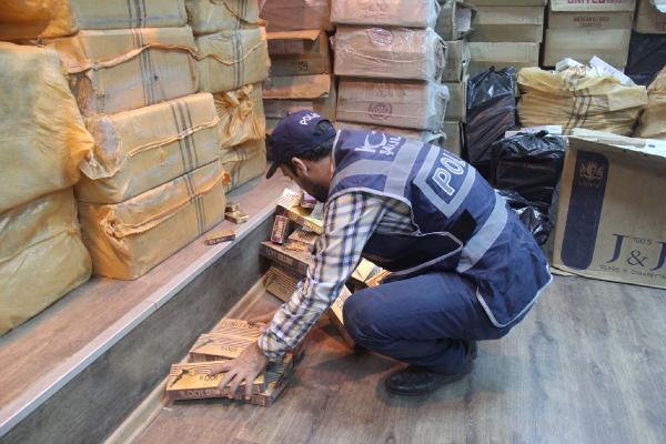 Şanlıurfa'da 11 ayda 11 milyon 162 bin paket kaçak sigara ele geçirildi
