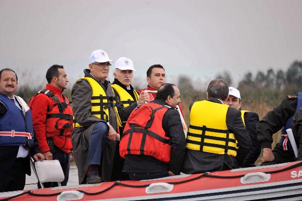 Samsun'da balık avlamak için kuş cennetini yakmışlar