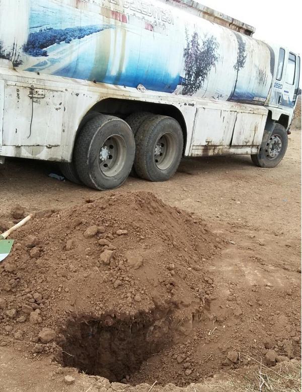 BOTAŞ'tan çaldıkları 20 ton petrolü götüremediler