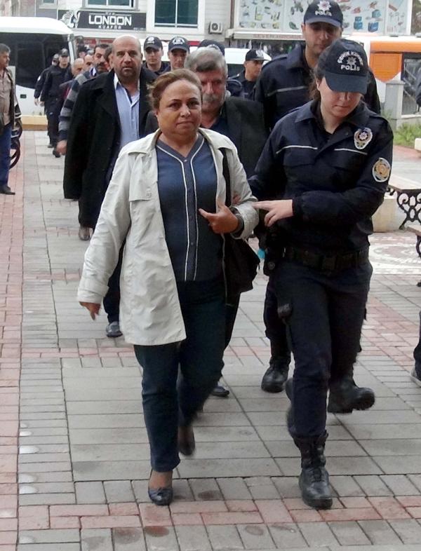 Mersin KCK zanlıları adliyede