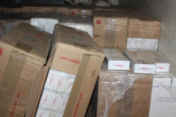 Gaziantep’te 257 bin paket kaçak sigara ele geçirildi