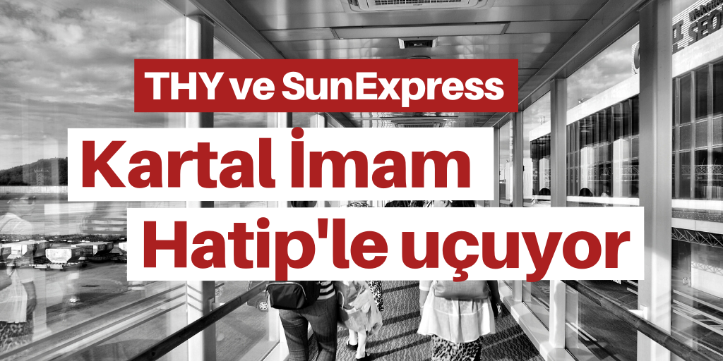 Kartal İmam Hatip, yüksekten uçar