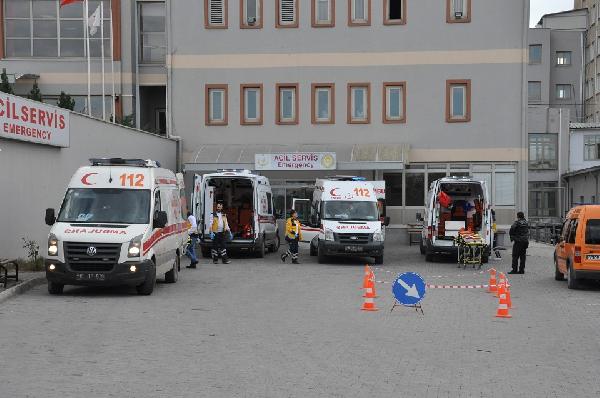 Çorum'da kaza: 3'ü ağır, 6 yaralı