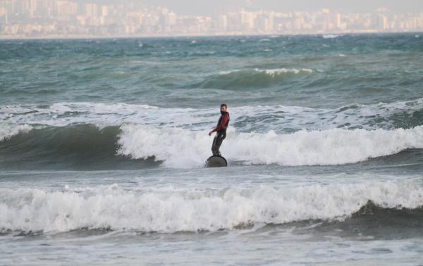 Alanya'da sörf keyfi