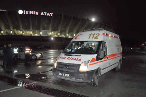 Maçta görev alan polis ve sağlık ekibi zehirlendi