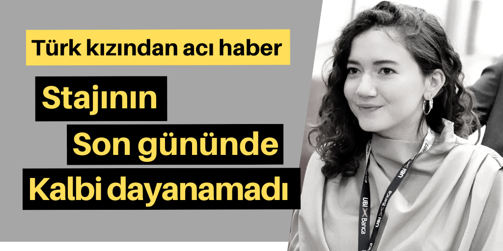 Başarılı Türk kızından acı haber