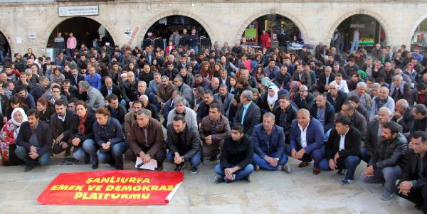 Şanlıurfa'da Tahir Elçi'nin öldürülmesi protesto edildi
