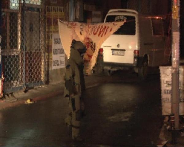 Bomba süsü verilmiş paket polisi alarma geçirdi