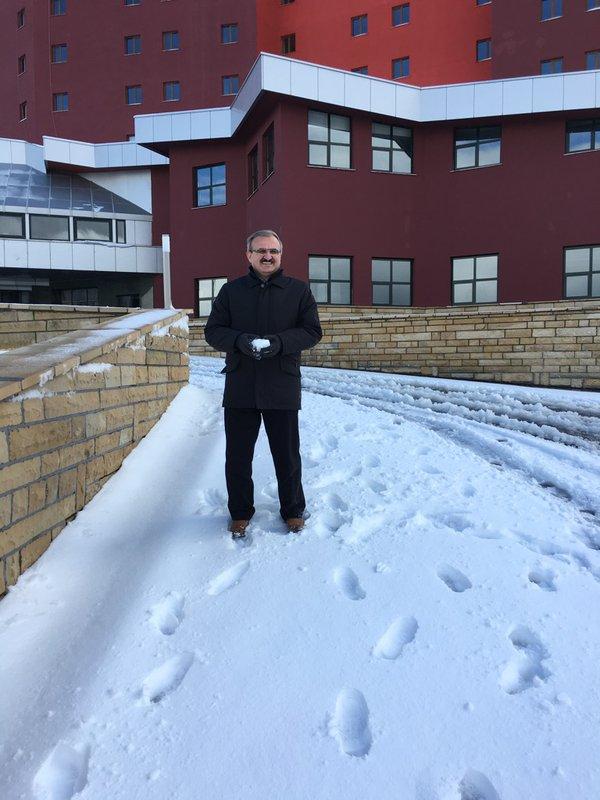 Uludağ'da kar kalınlığı 10 santimetreye ulaştı (2)
