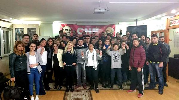 CHP Avcılar Gençlik Kolları’nda başkan değişmedi