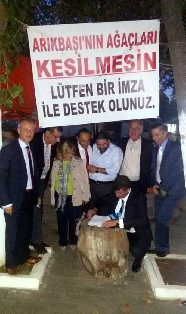 Asırlık ağaçlar yola kurban gitmesin