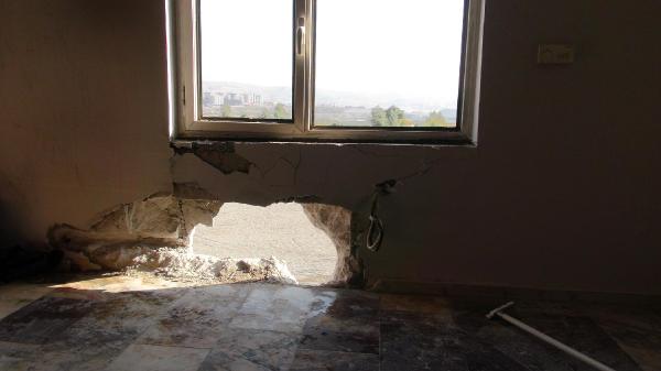 Cizre'de 1 kişinin öldüğü çatışmada öğretmenevine roketli saldırı