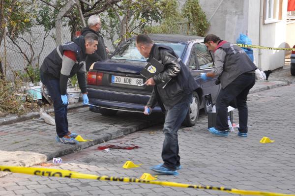 Eski koca dehşeti kamerada